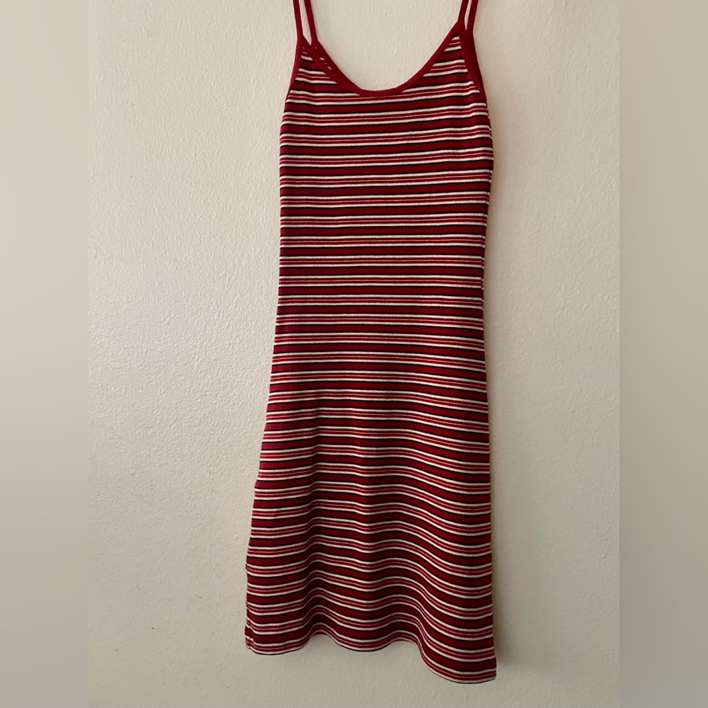 Brandy Melville striped body con dress